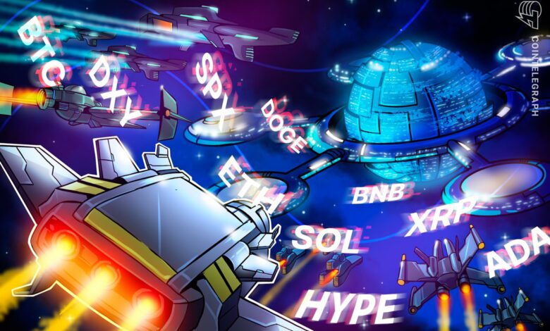 بیت کوین ، ETH ، XRP ، SOL ، HYPE و DOGE آماده تجمع هستند