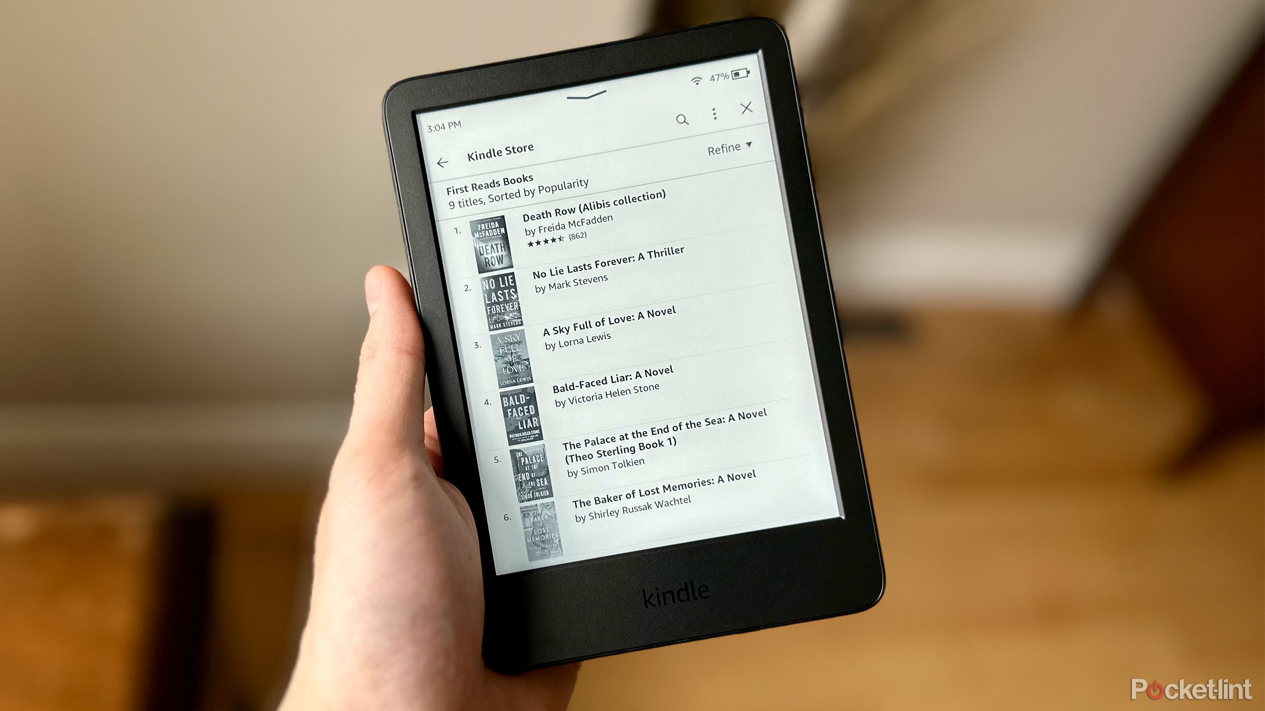 ممکن است آمازون برای اولین بار کتابهای Kindle را بخواند.