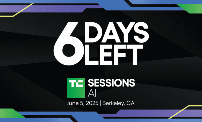 TechCrunch Sessions: AI 6 days left Early Bird