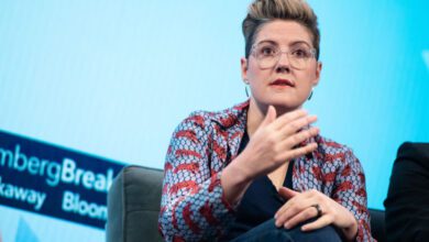 Christine Hunsicker, founder and chief executive officer of CaaStle Inc., speaks during the Bloomberg Breakaway CEO Summit in New York, U.S., on Tuesday, June 18, 2019. The Breakaway Summit is a gathering point for the community to acquire new strategies, skills, and perspectives that can transform their organizations. Photographer: Mark Kauzlarich/Bloomberg via Getty Images