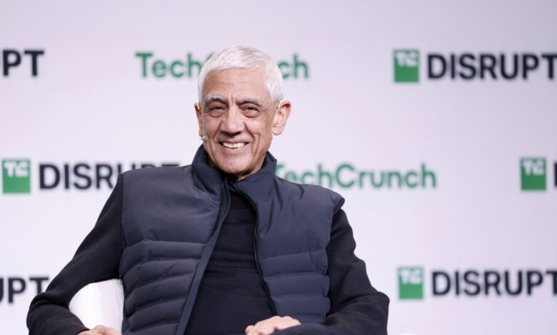 Vinod Khosla, Founder of Khosla Ventures, speaks onstage during TechCrunch Disrupt 2024 Day 1 at Moscone Center on October 28, 2024 in San Francisco, California.