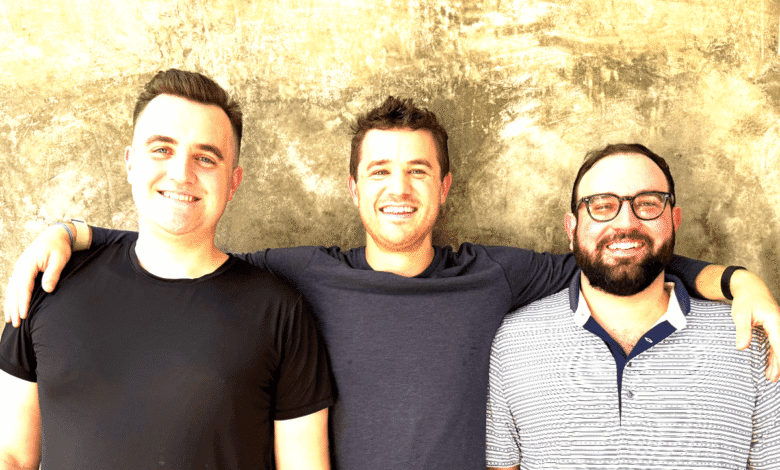 Throne co-founders Tim Blumberg (left), Scott Hickle (middle) John Capodilupo (right)