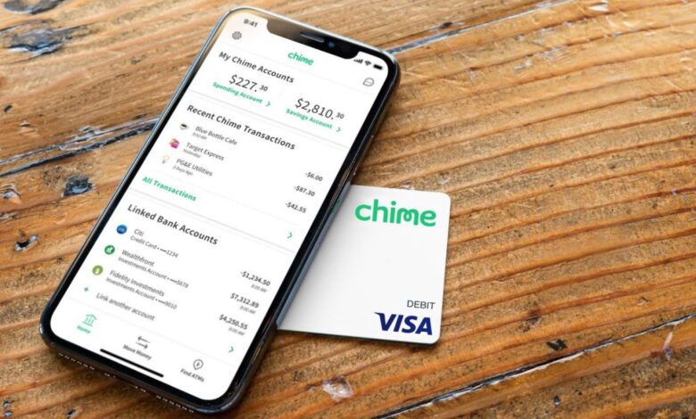 chime bank card