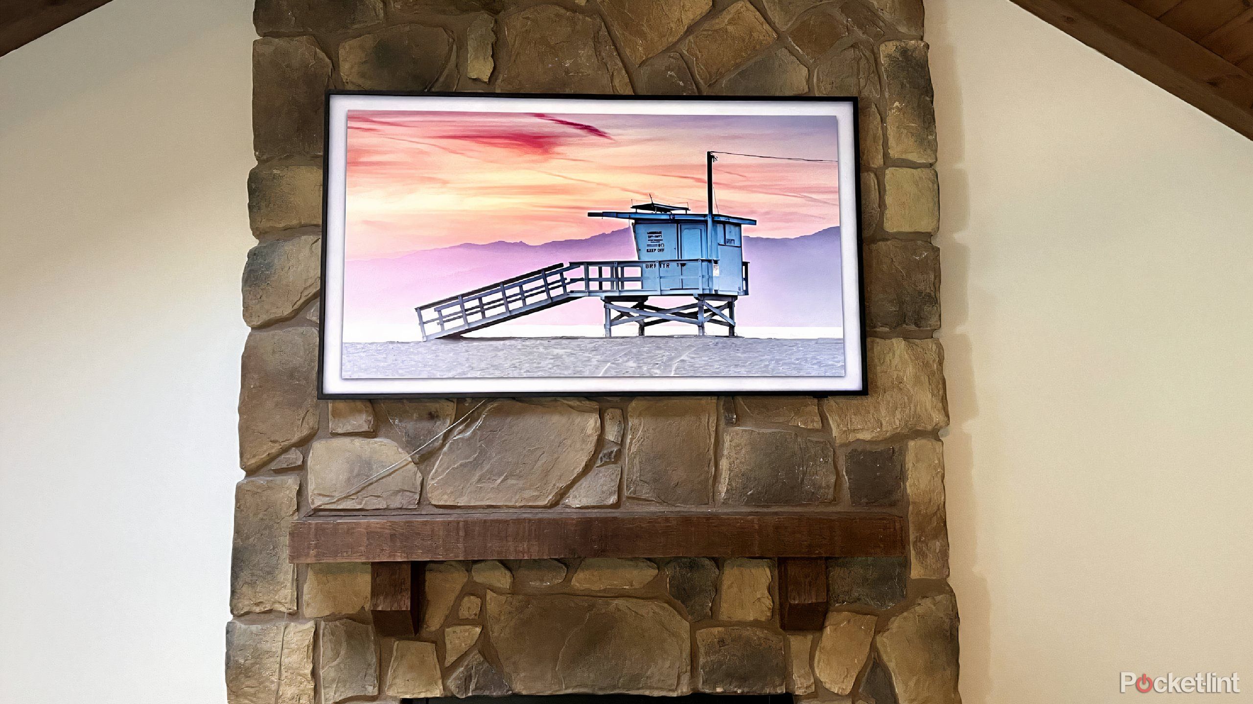 سامسونگ تلویزیون قاب. 