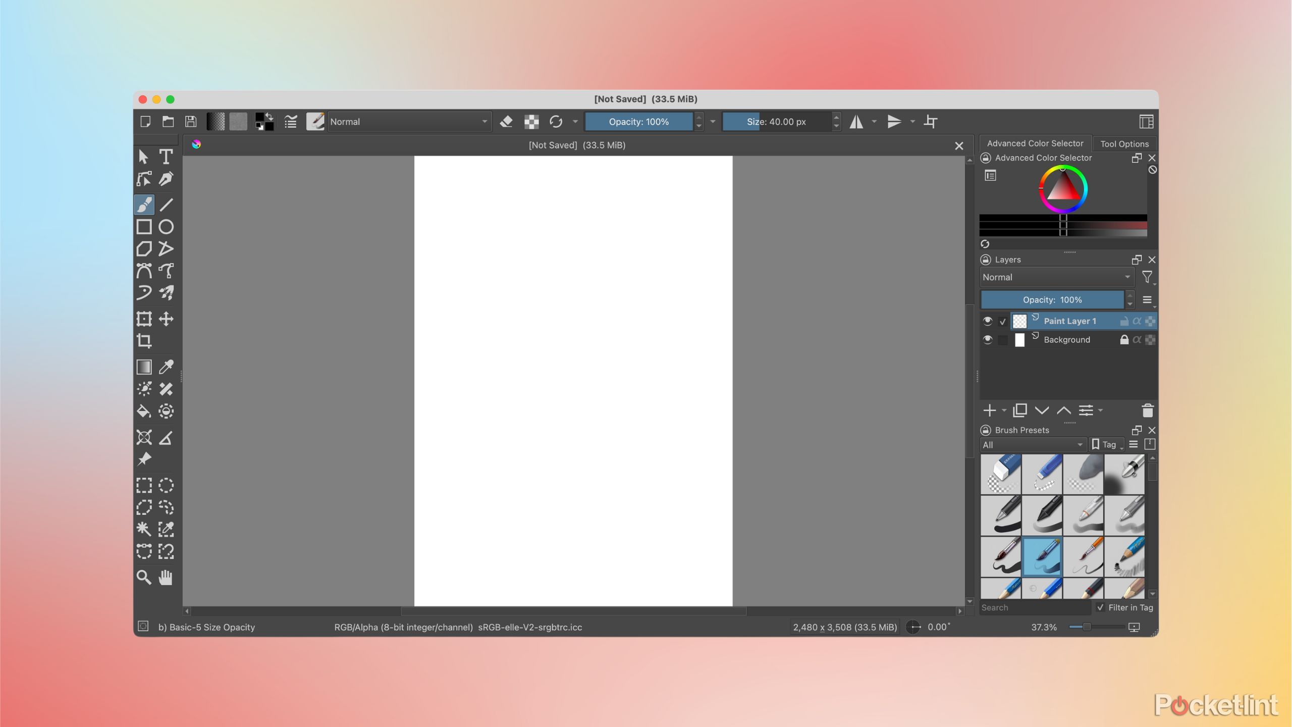 تصویر Krita