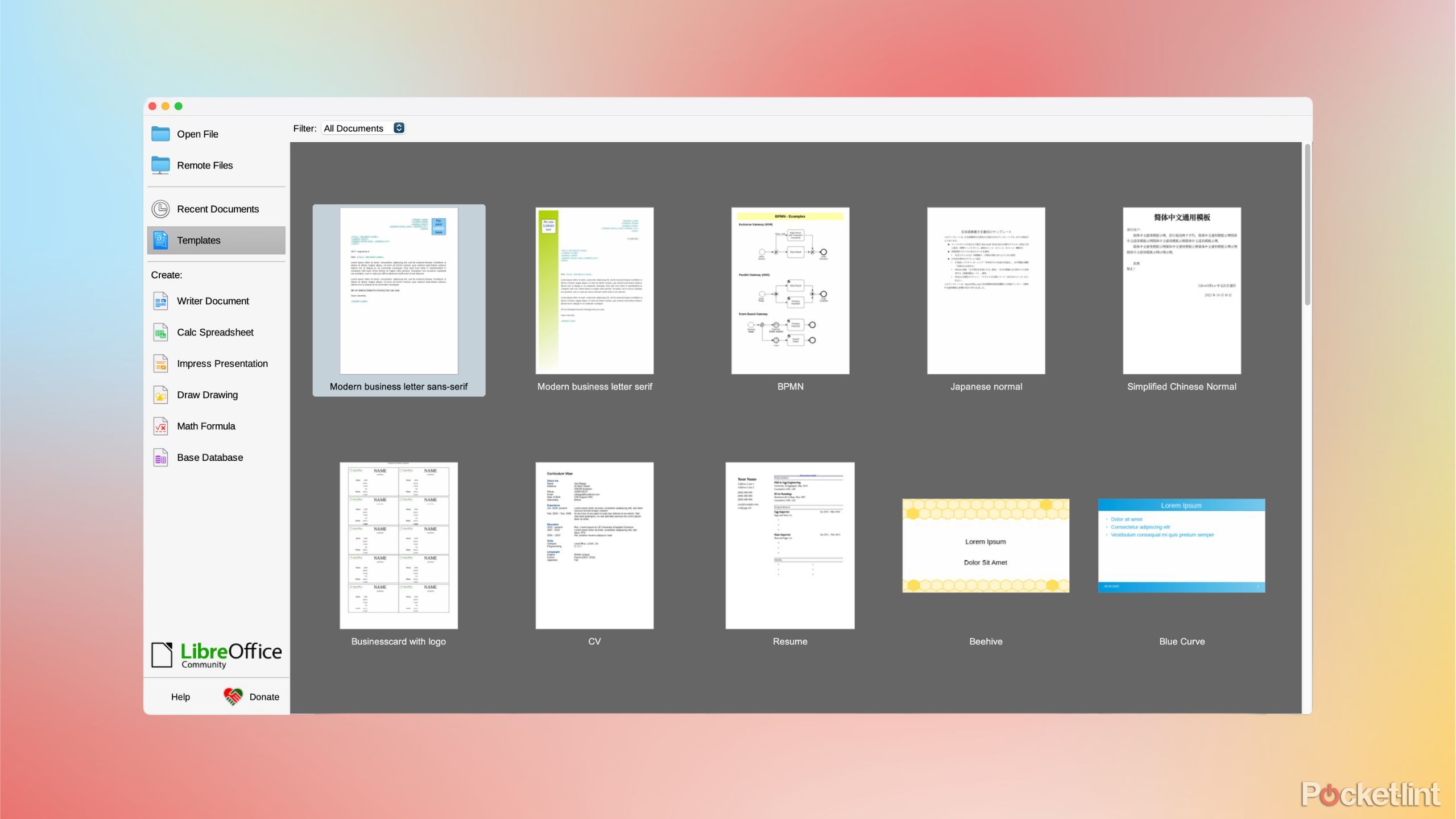 تصویر libreoffice