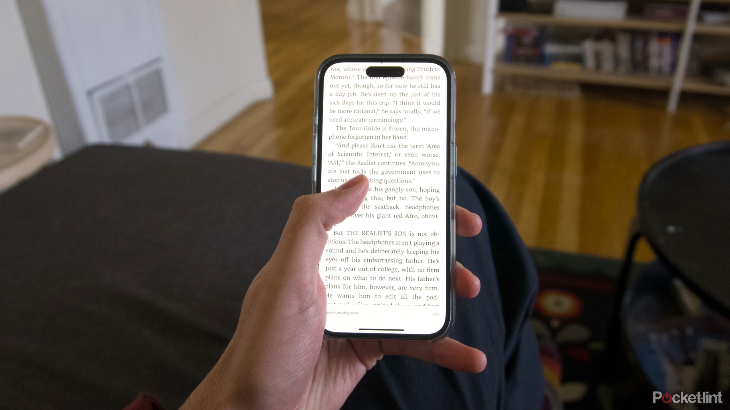 برنامه Kindle در آیفون