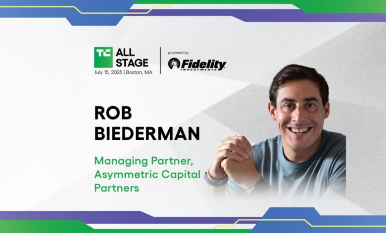 TechCrunch All Stage Session Speaker Rob Biederman