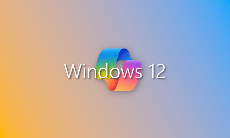 Windows 12 logo concept