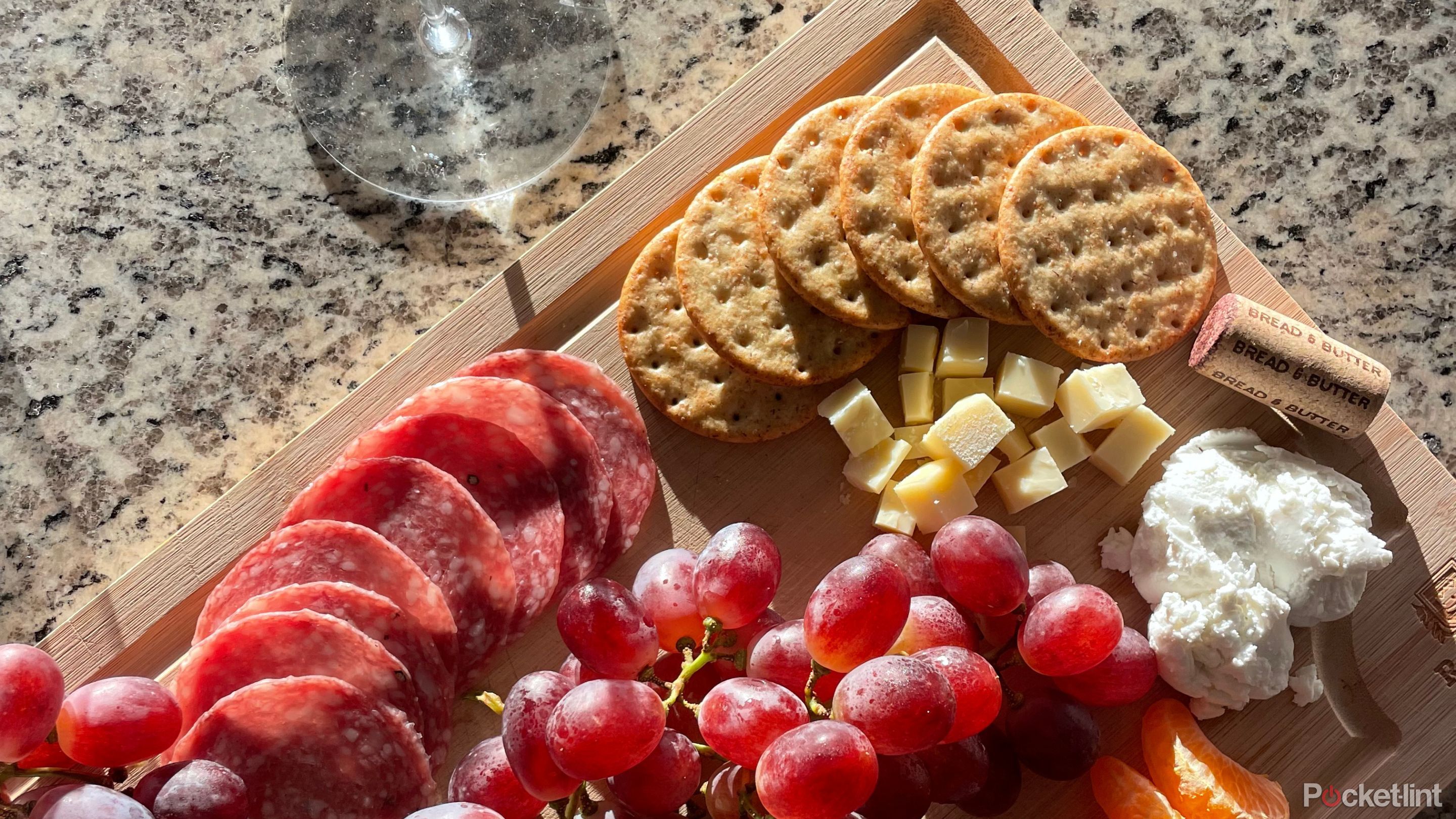 یک هیئت مدیره Charcuterie.