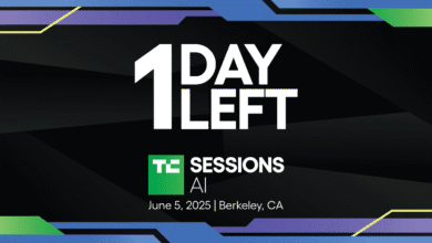 TechCrunch Sessions: AI 1 day left