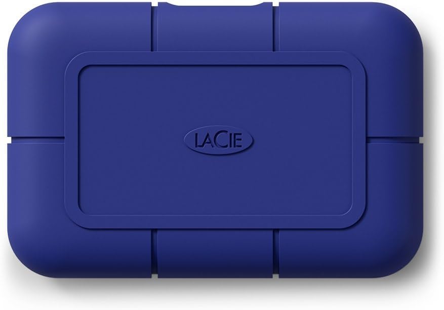 SSD قابل حمل LACIE PRO5 با رنگ آبی عمیق