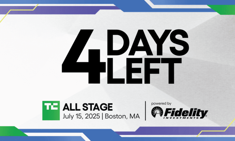 TechCrunch All Stage 4 days left