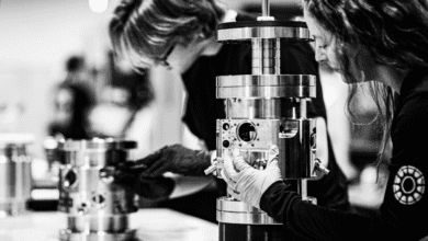 Engineers assemble a prototype at Avalanche Fusion.