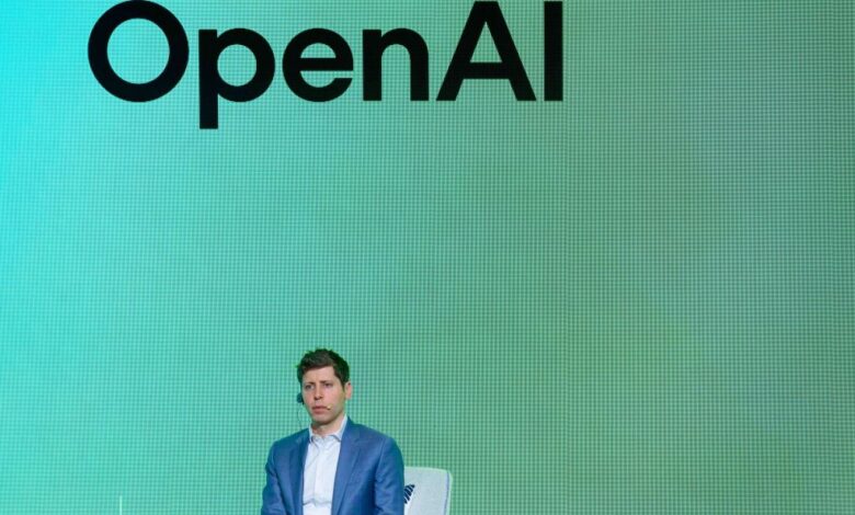 Open AI Chief Executive Officer Sam Altman speaks during the Kakao media day in Seoul.