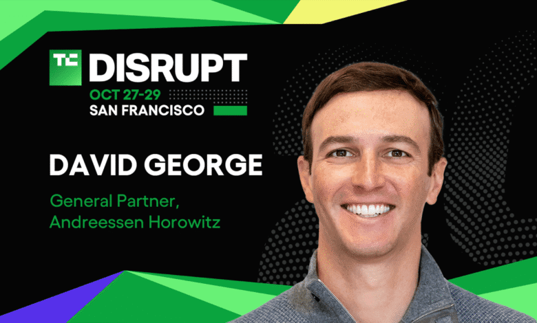 TechCrunch Disrupt 2025 David George