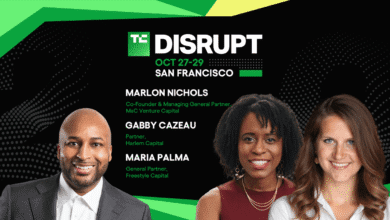 TechCrunch Disrupt 2025 Maria Palma, Marlon Nichols, Gabby Cazeau
