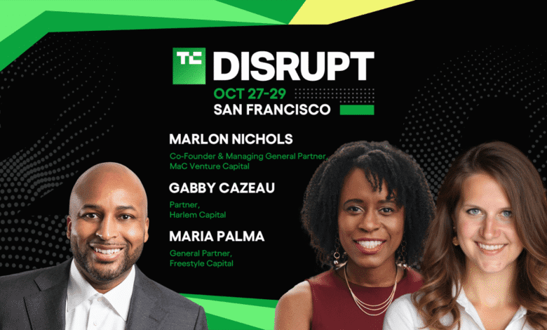 TechCrunch Disrupt 2025 Maria Palma, Marlon Nichols, Gabby Cazeau