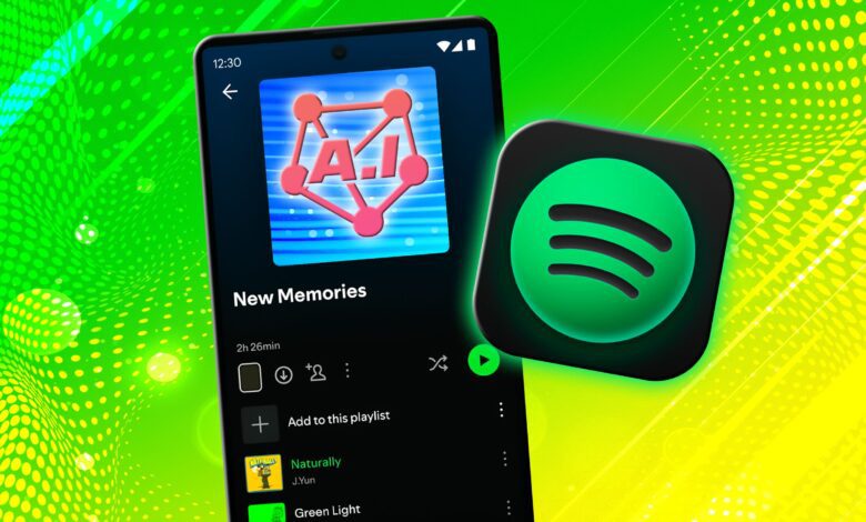 موسیقی AI بی سر و صدا به Spotify نفوذ کرده است و هیچ لیست پخش بی خطر نیست