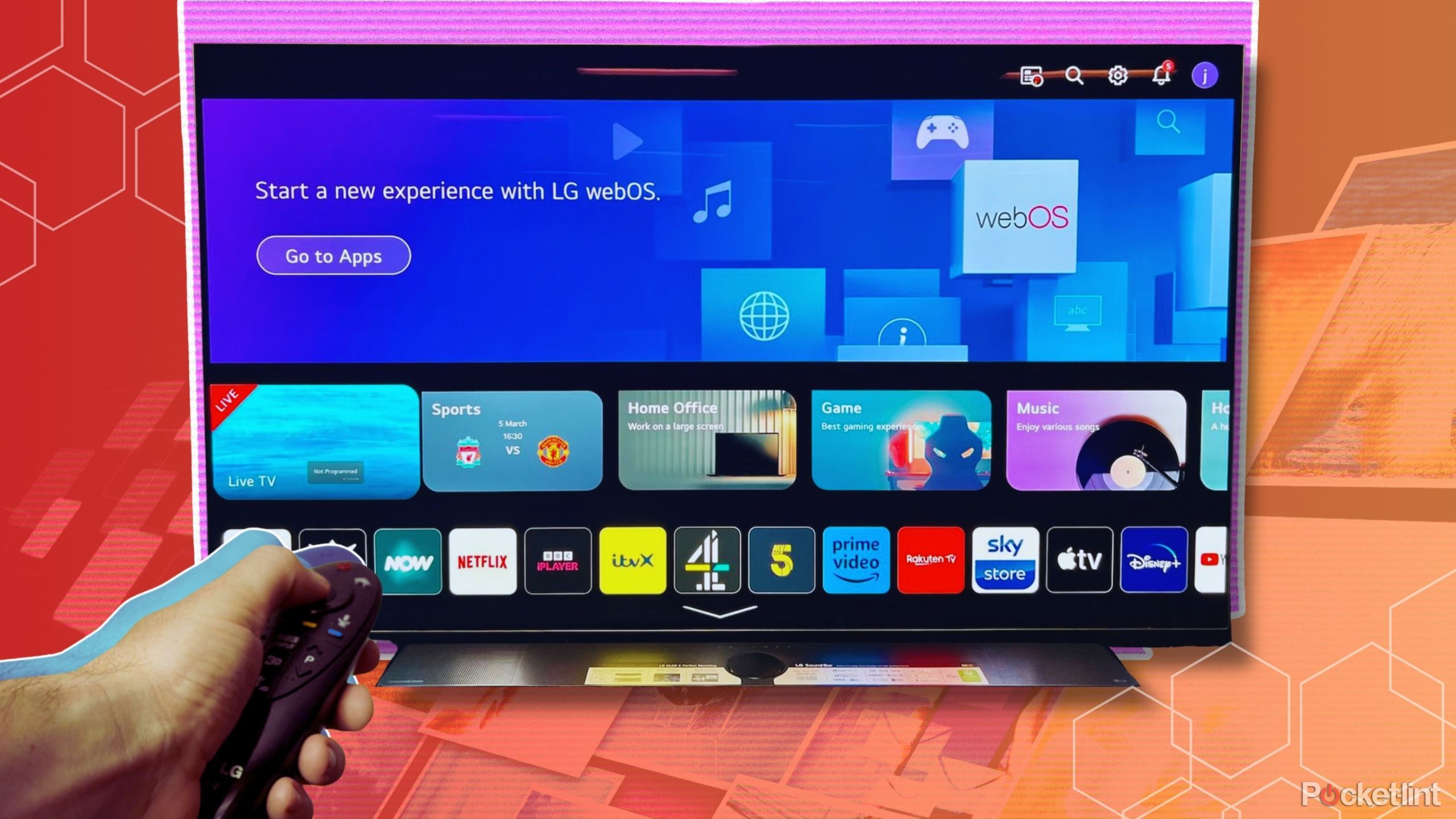 تصویر ویژگی LG Webos
