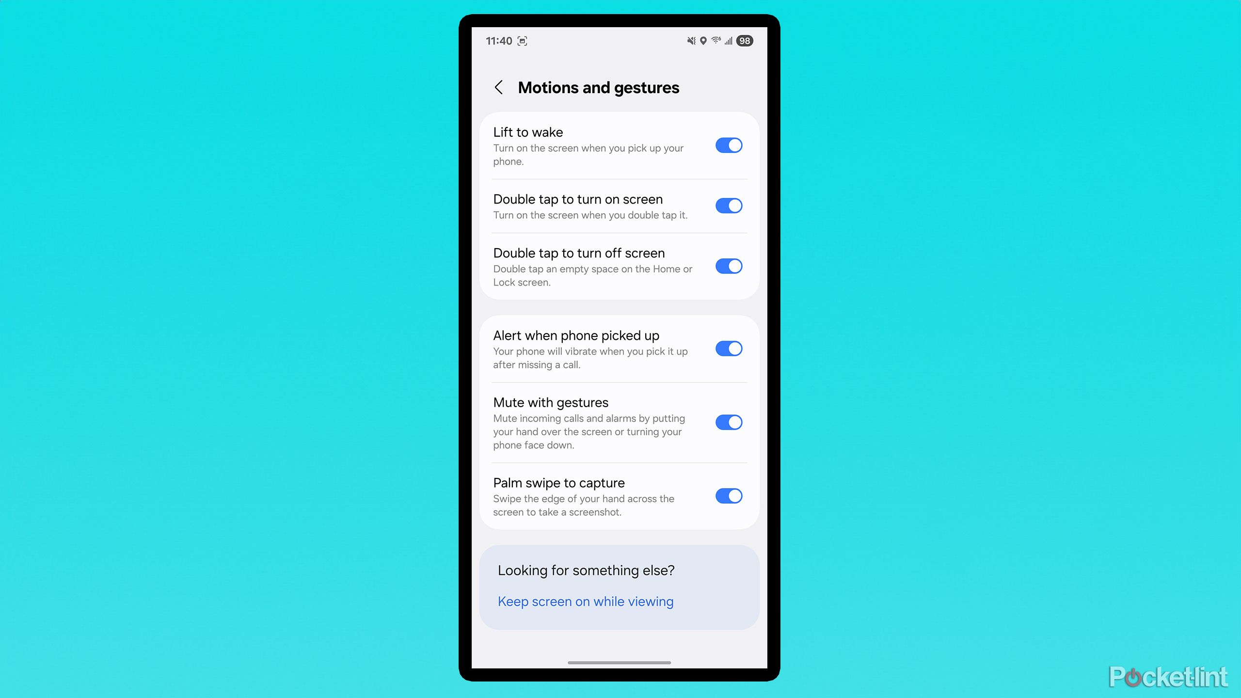 سامسونگ آسانسور برای تنظیم تنظیم.