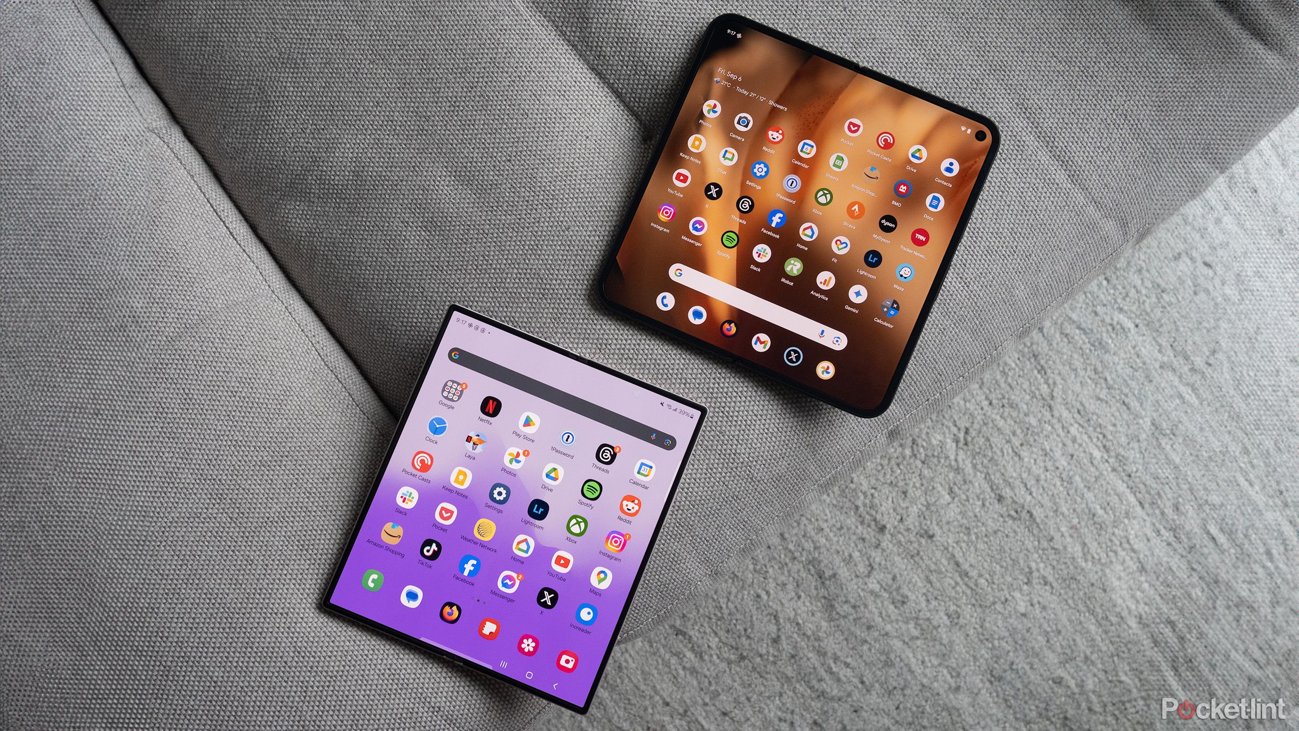 Pixel 9 Pro Fold و Galaxy Z Fold 6 آشکار شد