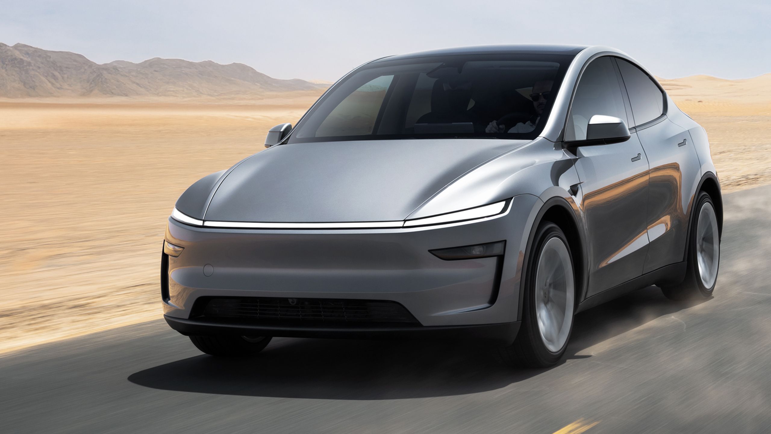 Tesla Model y رانندگی