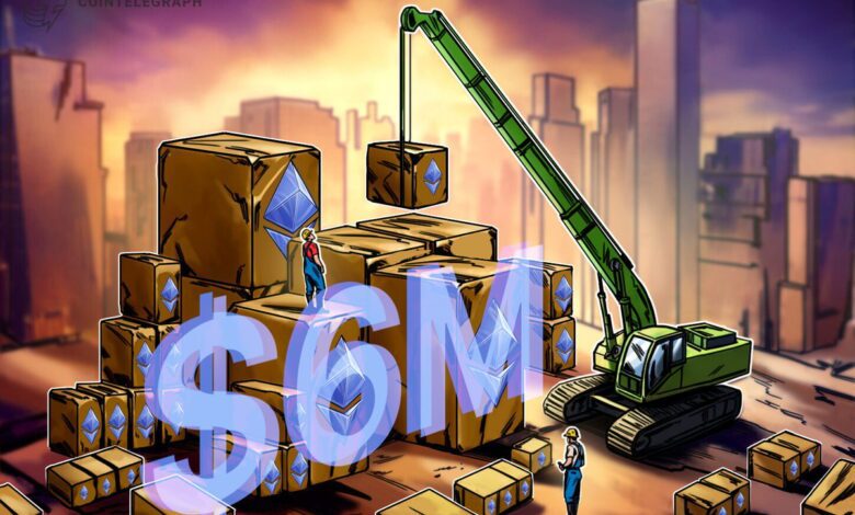 ETH ETF Holdings 6.4 متر به عنوان اتر 4.6K دلار نشان داد