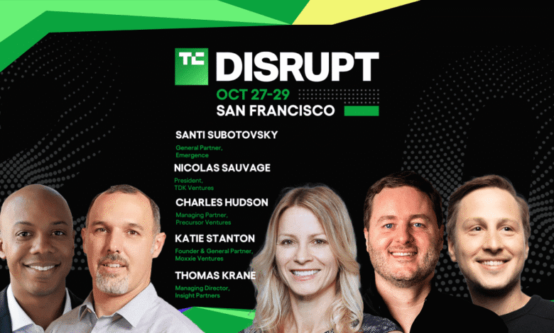 TechCrunch Disrupt 2025 Startup Battlefield judges Thomas Krane, Charles Hudson, Nicolas Sauvage, Katie Stanton, Santi Subotovsky