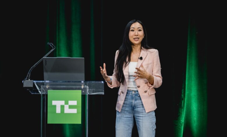 Cathy Gao, 2025 TechCrunch All Stage in Boston, MA
