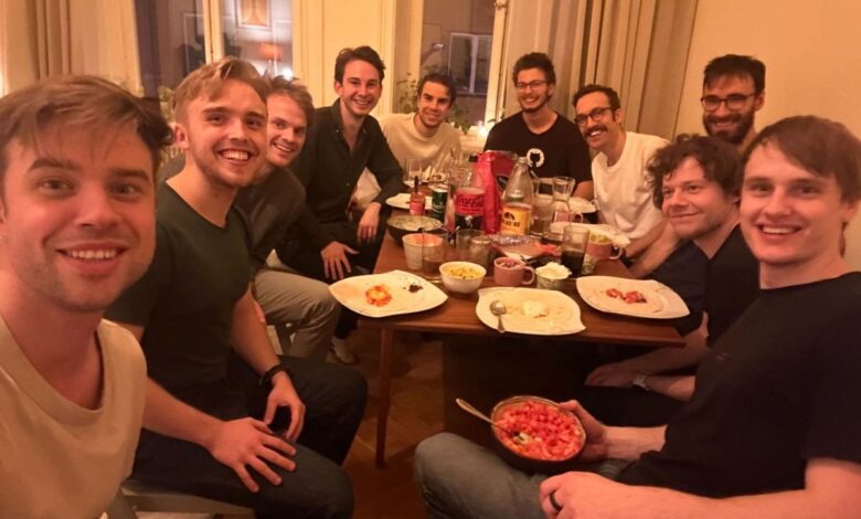 Lovable team (Right: Anton Osika)