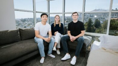 June Lee (CTO), Anna Monaco (CEO), and Michael Alfano (Founding Engineer)
