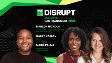 TechCrunch Disrupt 2025 Marlon Nichols, Gabby Cazeau, Maria Palma