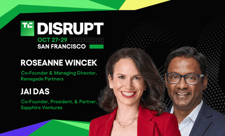 TechCrunch Disrupt 2025 Roseanne Wincek and Jai Das