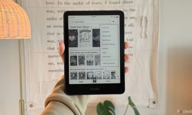 آمازون خوانندگان الکترونیکی Kindle خود را به روز می کند تا خواندن برای همه در دسترس باشد