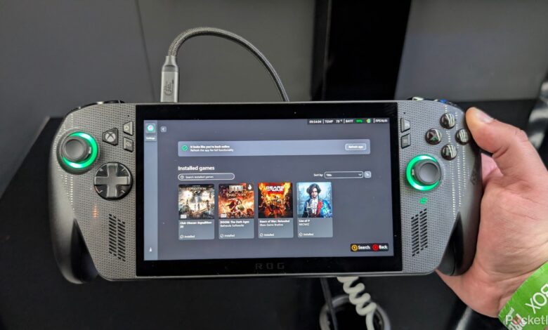 Ally Rog Xbox PC دستی است که منتظر آن بوده ام