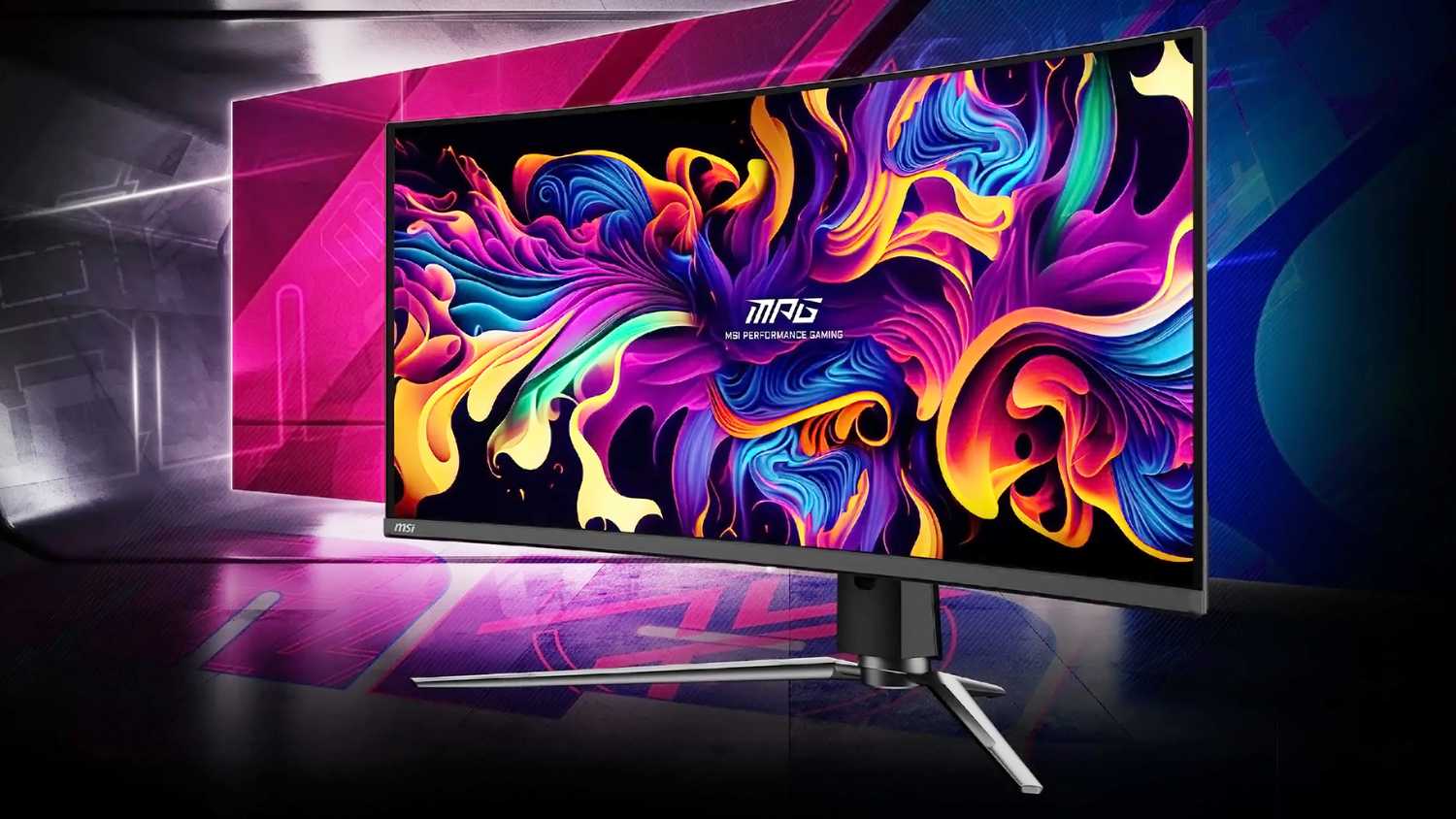 MPG منحنی MPG 341CQPX QD-Oled-Monitor.
