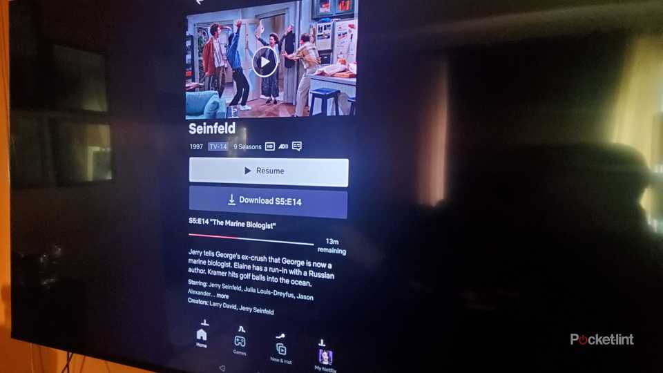 Netflix از طریق تلفن در تلویزیون