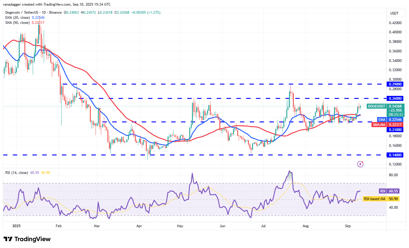 Dogecoin ، Cryptocurrencies ، فدرال رزرو ، طلا ، قیمت بیت کوین ، XRP ، بازارها ، ایالات متحده ، مبادله رمزنگاری ، تورم ، نرخ بهره ، CME ، Cardano ، تجزیه و تحلیل قیمت ، سکه دوتایی ، زنجیره ای ، تجزیه و تحلیل بازار ، اتر ، Solana ، Sui