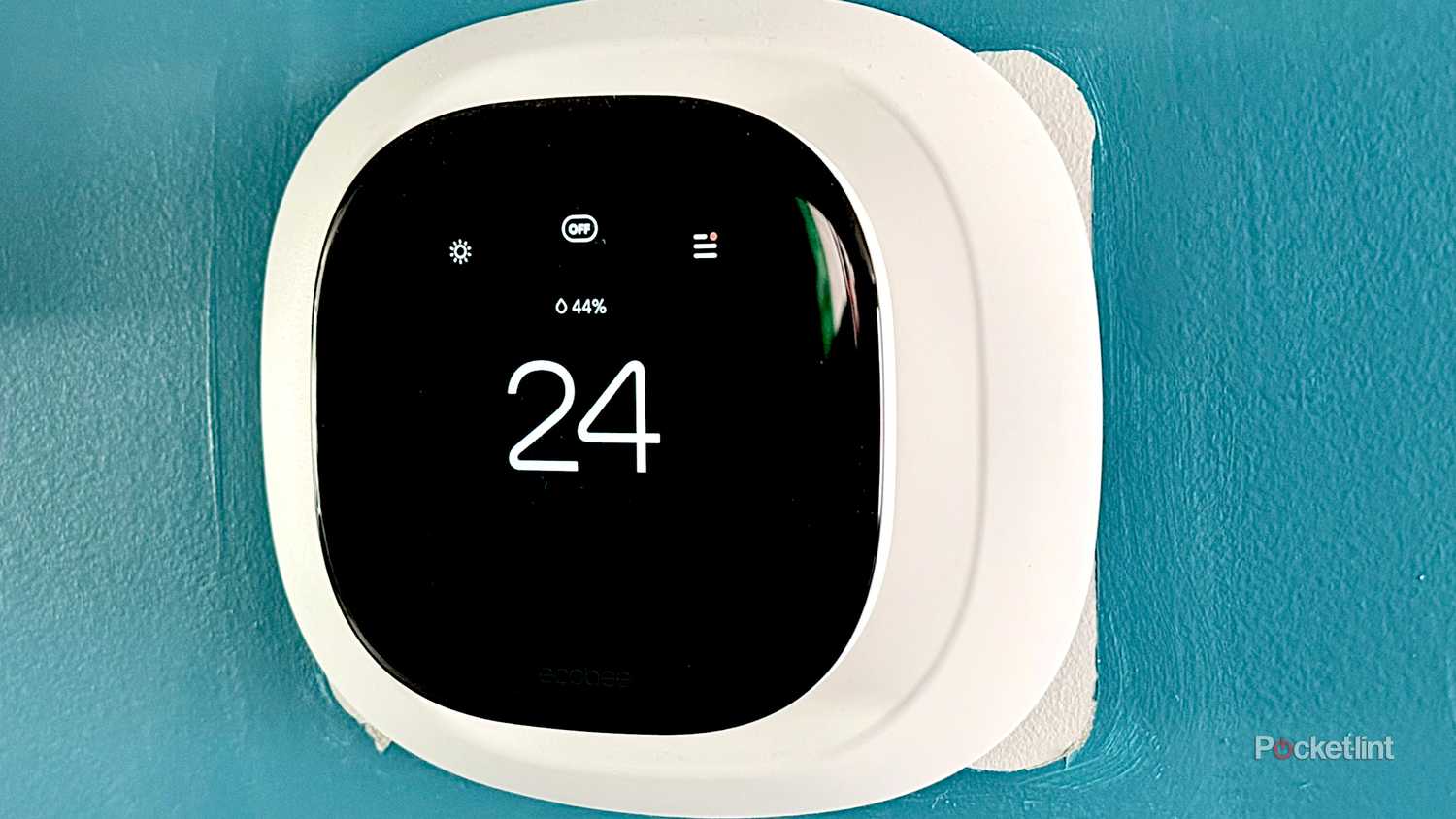 یک ترموستات هوشمند Ecobee افزایش یافته است.