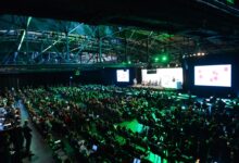 General atmosphere at TechCrunch Disrupt Berlin 2017 at Arena Berlin.
