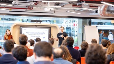 Vocal Image CEO Nick Lahoika at AI Startup Program launch event