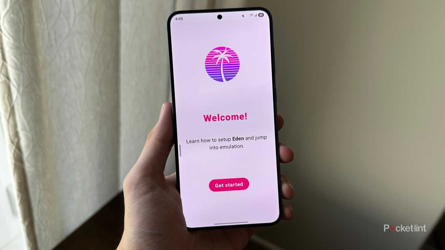 برنامه Eden Emulator در Galaxy S25 Plus.