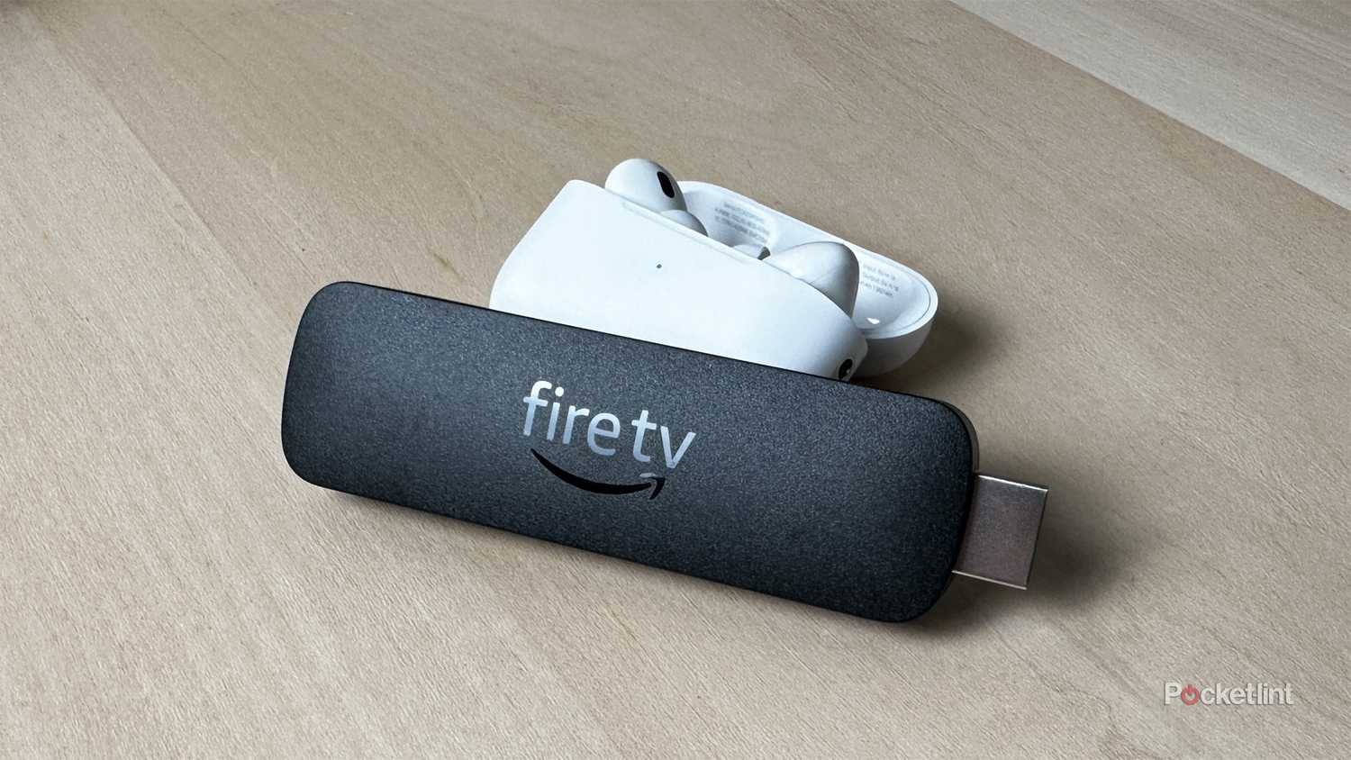 Fire TV در کنار Apple AirPods است.