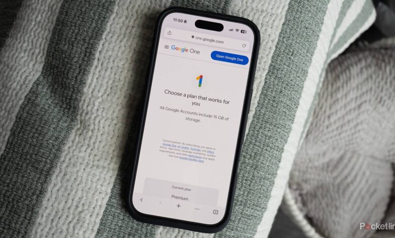 شما می توانید بدون لغو کامل برنامه Google One خود را کاهش دهید