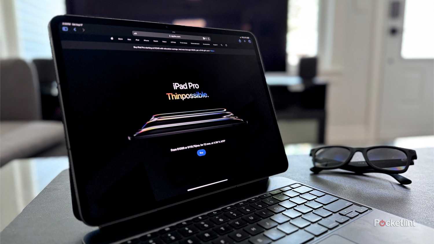 یک iPad 13 اینچی M4 Pro.