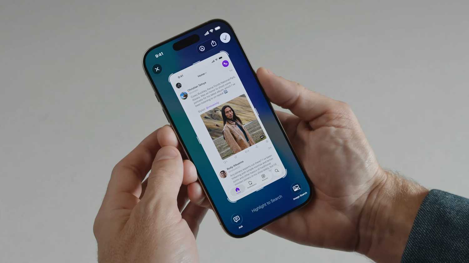 هوش بصری برای تصاویر در iOS 26.