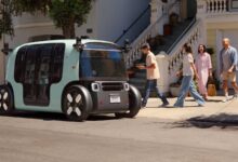 Robotaxi مبتکر آمازون به شکل اتومبیل های آینده اشاره دارد