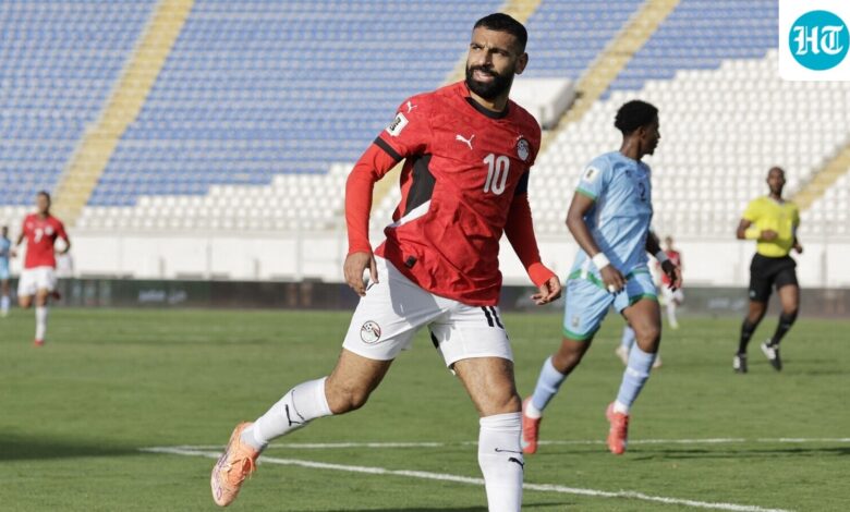 صلاح دو بار است زیرا مصر با پیروزی مقابل جیبوتی ، در جام جهانی 2026 صعود می کند