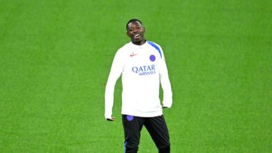 عثمان دمبله برنده توپ طلا پس از شش هفته دوری به پاری سن ژرمن بازگشت